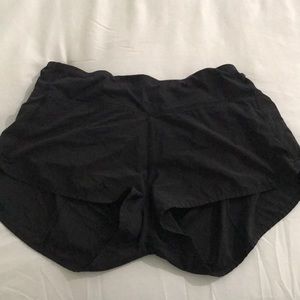 Lululemon Black Shortie Shorts